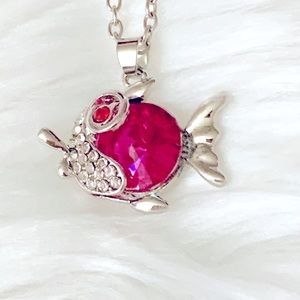 💎💎Pink Fish Pendant Necklace